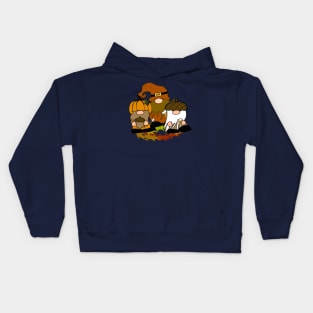 Fall Gnomes Kids Hoodie